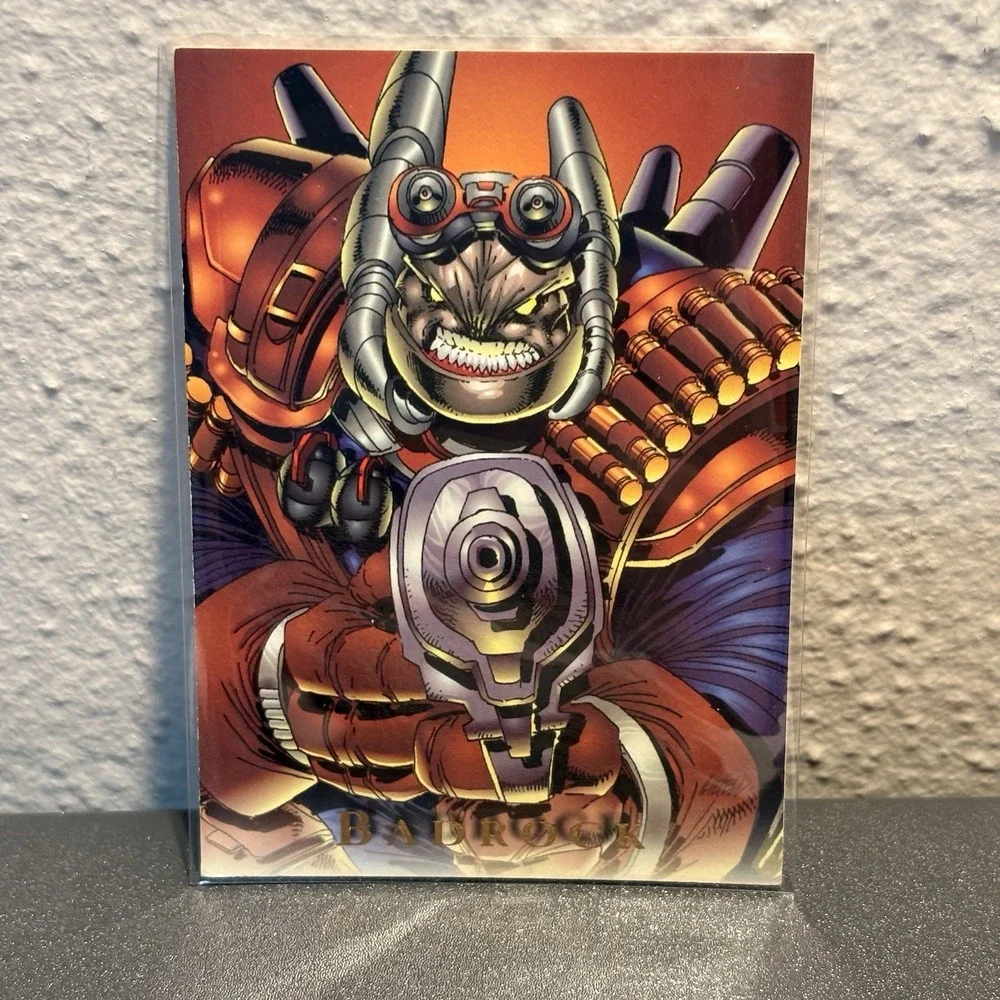 1995 Youngblood Promo Prototype Sample Card S1 BADROCK Skybox Rob Liefeld